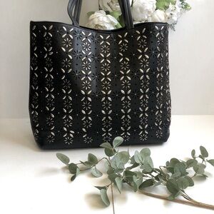 Chelsea28 Large Embellished Faux Leather Tote